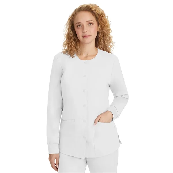 Healing Hands Purple Label Daisy Jacket... from ASI 86018 Scrub Authority / Uniform Stores