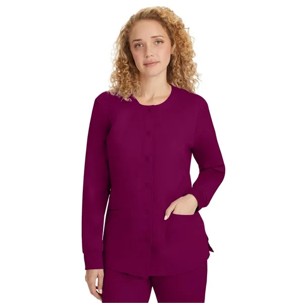 Healing Hands Purple Label Daisy Jacket... from ASI 86018 Scrub Authority / Uniform Stores