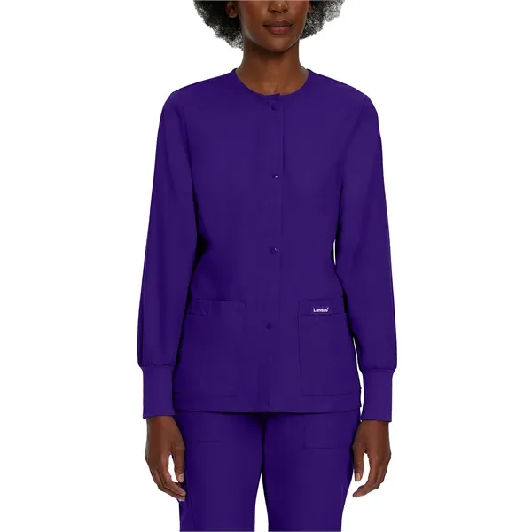 Landau Essentials Warm-Up Jacket... from ASI 86018 Scrub Authority / Uniform Stores