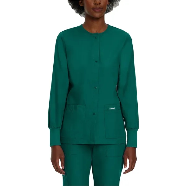 Landau Essentials Warm-Up Jacket... from ASI 86018 Scrub Authority / Uniform Stores