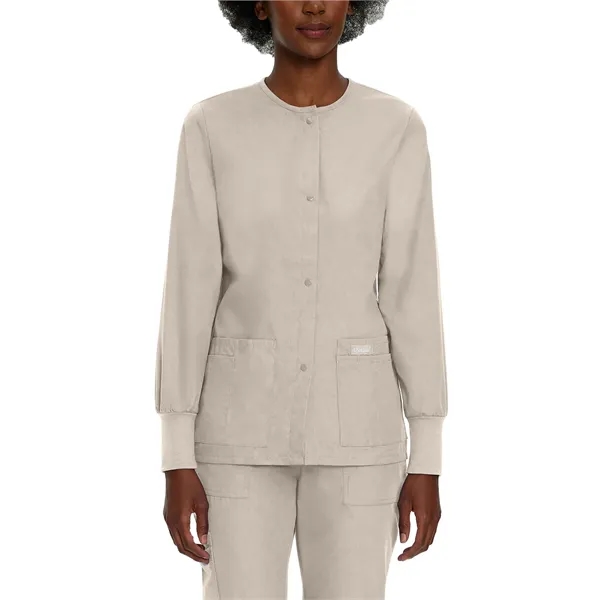 Landau Essentials Warm-Up Jacket... from ASI 86018 Scrub Authority / Uniform Stores