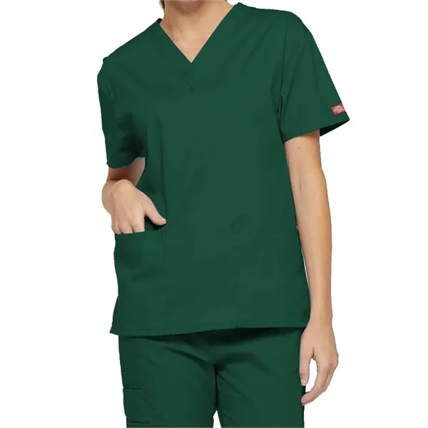 Dickies EDS Signature Women's V-Neck Top... from ASI 86018 Scrub Authority / Uniform Stores