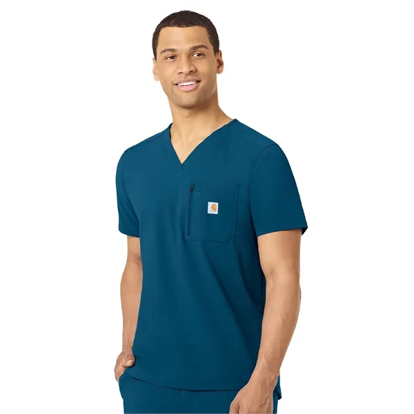 Carhartt Scrubs - Rugged Flex Peak - Men's Two-Pocket Mod...... from ASI 86018 Scrub Authority / Uniform Stores