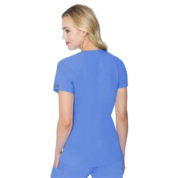 Med Couture Touch Women's Raglan Sleeve Top... from ASI 86018 Scrub Authority / Uniform Stores
