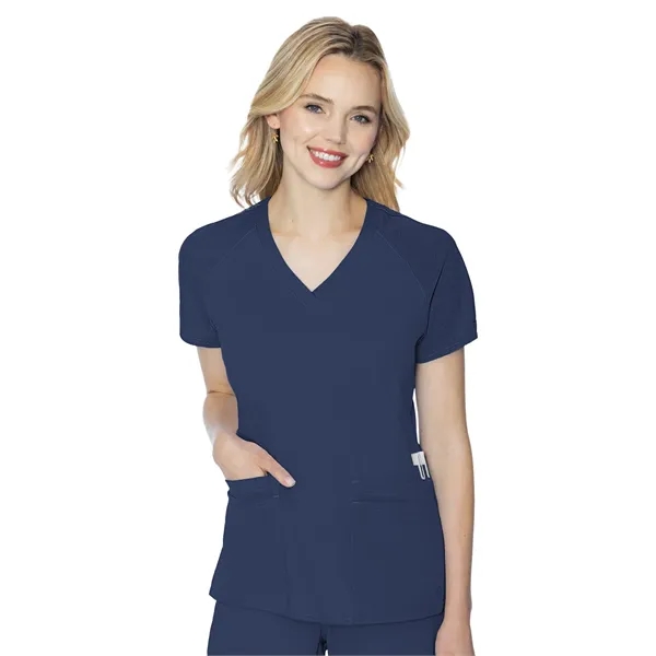 Med Couture Touch Women's Raglan Sleeve Top... from ASI 86018 Scrub Authority / Uniform Stores