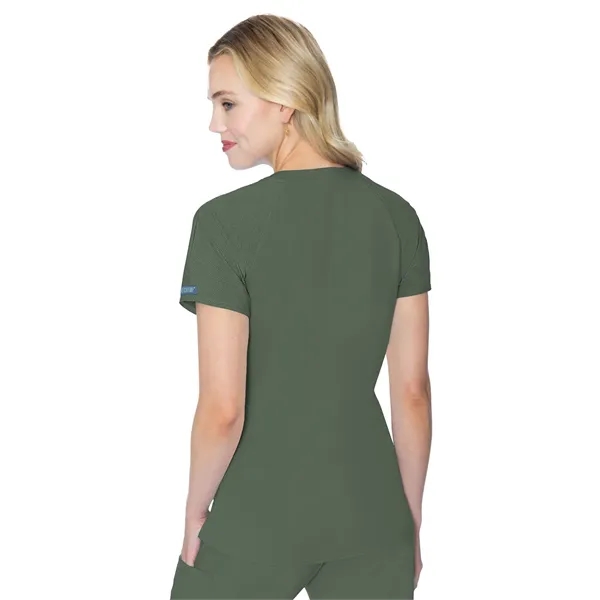 Med Couture Touch Women's Raglan Sleeve Top... from ASI 86018 Scrub Authority / Uniform Stores