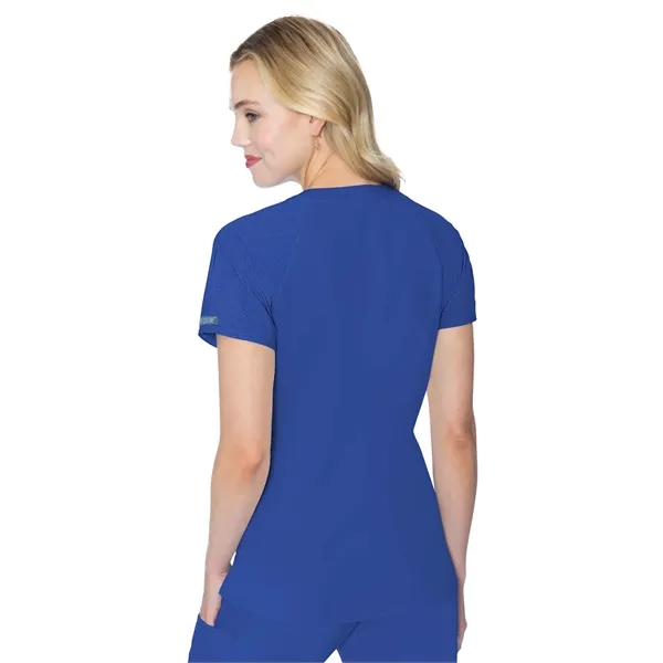 Med Couture Touch Women's Raglan Sleeve Top... from ASI 86018 Scrub Authority / Uniform Stores