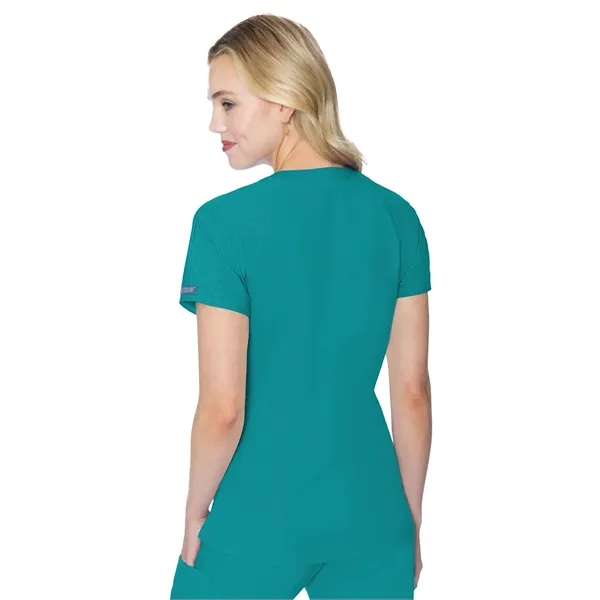 Med Couture Touch Women's Raglan Sleeve Top... from ASI 86018 Scrub Authority / Uniform Stores