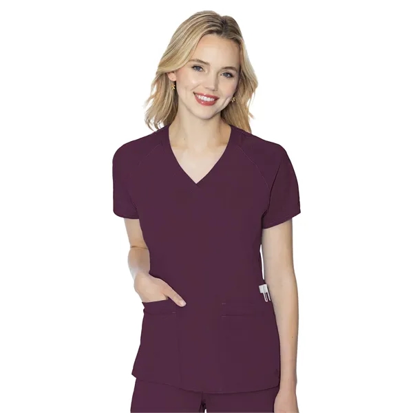 Med Couture Touch Women's Raglan Sleeve Top... from ASI 86018 Scrub Authority / Uniform Stores