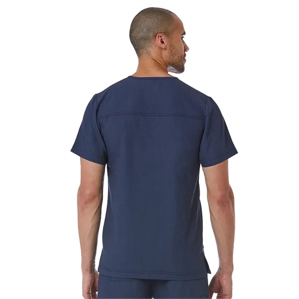 Maevn Matrix Pro Men's Contrast Piping V-Neck Top... from ASI 86018 Scrub Authority / Uniform Stores