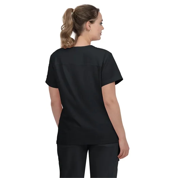 koi - Betsey Johnson - Women's 3-Pocket Striped Trim Kenn...... from ASI 86018 Scrub Authority / Uniform Stores