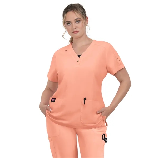 koi - Betsey Johnson - Women's 3-Pocket Striped Trim Kenn...... from ASI 86018 Scrub Authority / Uniform Stores