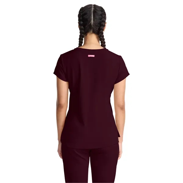 Med Couture - AMP - Women's 1-Pocket V-Neck Scrub Top... from ASI 86018 Scrub Authority / Uniform Stores
