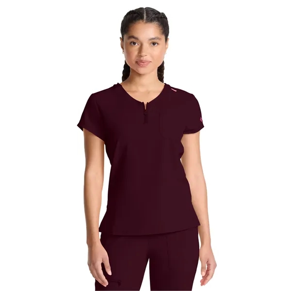 Med Couture - AMP - Women's 1-Pocket V-Neck Scrub Top... from ASI 86018 Scrub Authority / Uniform Stores