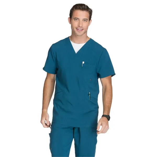 Cherokee Infinity Men's Athletic V-Neck Top... from ASI 86018 Scrub Authority / Uniform Stores