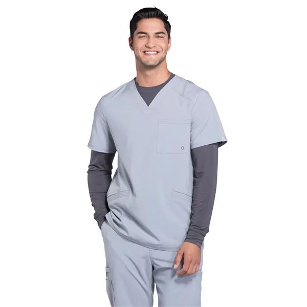 Cherokee Infinity Men's Athletic V-Neck Top... from ASI 86018 Scrub Authority / Uniform Stores