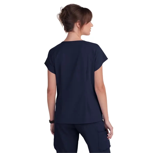 koi - Planet - Women's Heart-Shaped Neckline Meadow Scrub...... from ASI 86018 Scrub Authority / Uniform Stores