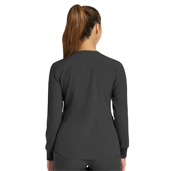 Maevn Matrix Impulse Women's Round Neck Snap Jacket... from ASI 86018 Scrub Authority / Uniform Stores