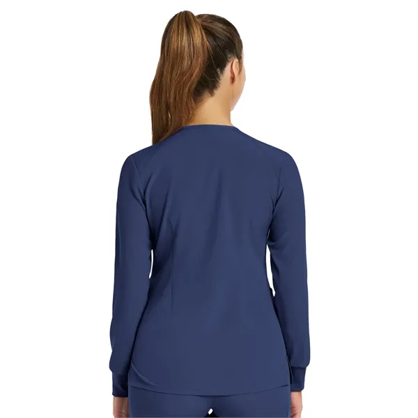 Maevn Matrix Impulse Women's Round Neck Snap Jacket... from ASI 86018 Scrub Authority / Uniform Stores
