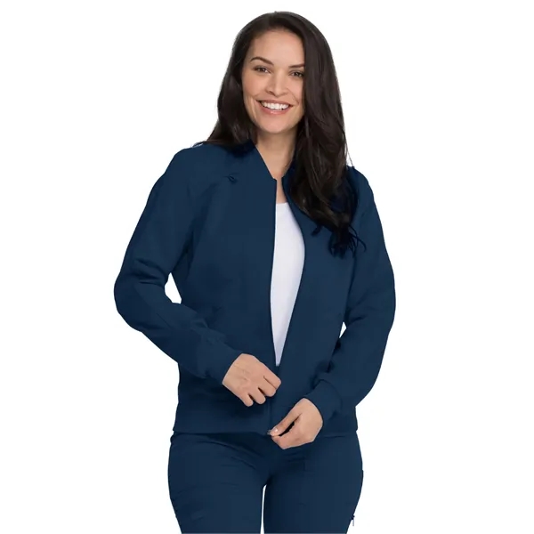 Dickies Balance Women's Zip Front Jacket... from ASI 86018 Scrub Authority / Uniform Stores