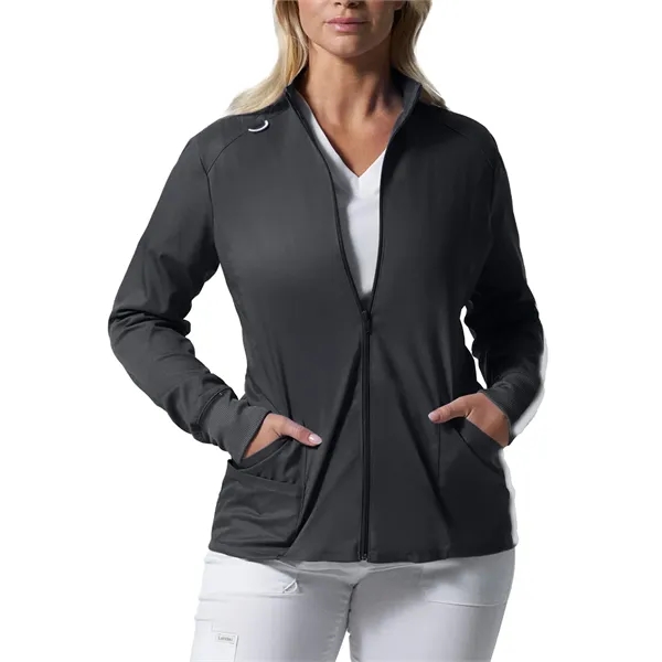 Landau ProFlex Women's Warm-Up Scrub Jacket... from ASI 86018 Scrub Authority / Uniform Stores