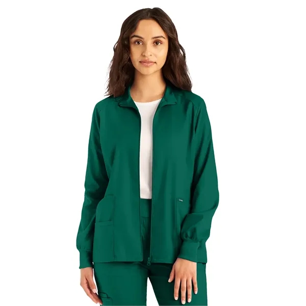 Landau ProFlex Women's Warm-Up Scrub Jacket... from ASI 86018 Scrub Authority / Uniform Stores