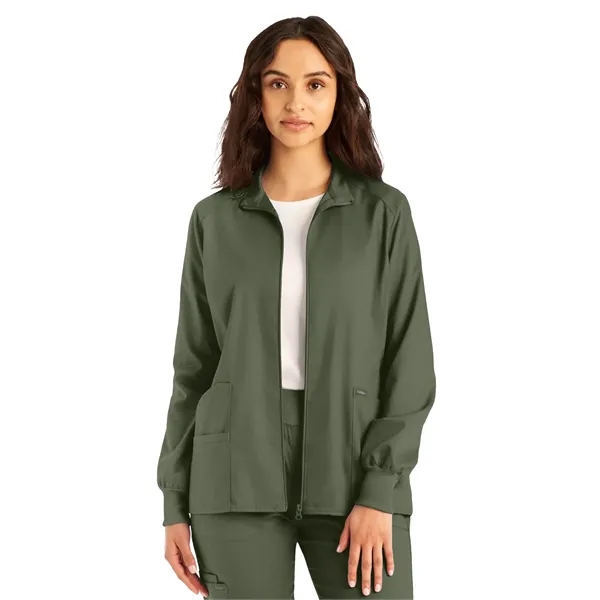 Landau ProFlex Women's Warm-Up Scrub Jacket... from ASI 86018 Scrub Authority / Uniform Stores