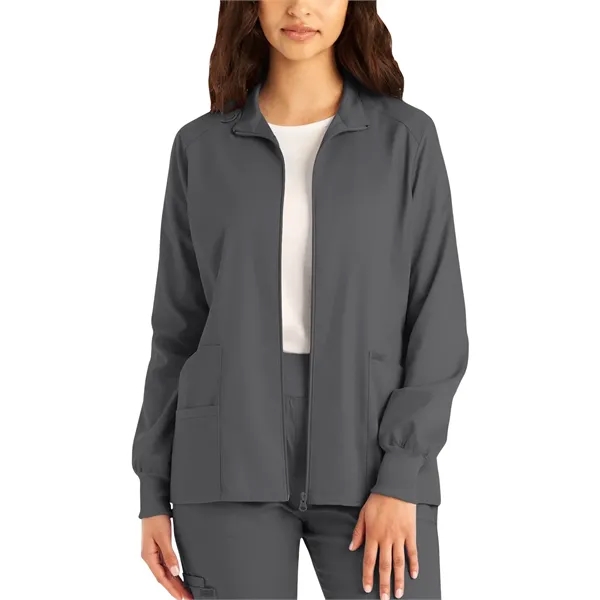 Landau ProFlex Women's Warm-Up Scrub Jacket... from ASI 86018 Scrub Authority / Uniform Stores
