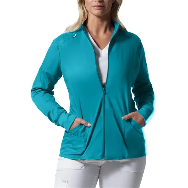 Landau ProFlex Women's Warm-Up Scrub Jacket... from ASI 86018 Scrub Authority / Uniform Stores