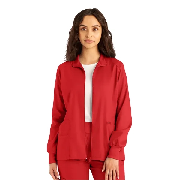 Landau ProFlex Women's Warm-Up Scrub Jacket... from ASI 86018 Scrub Authority / Uniform Stores