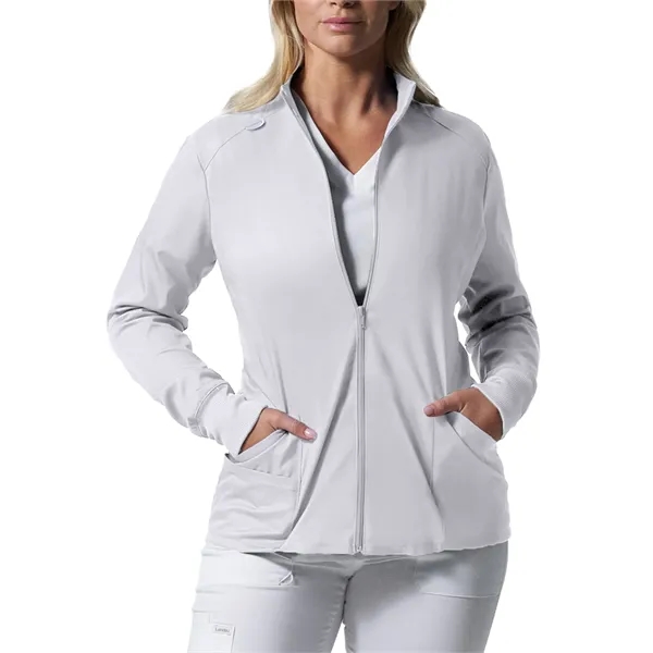 Landau ProFlex Women's Warm-Up Scrub Jacket... from ASI 86018 Scrub Authority / Uniform Stores
