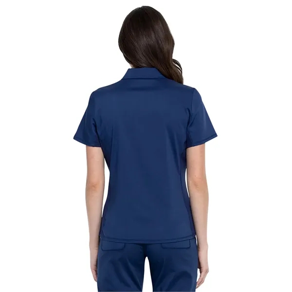 Cherokee Workwear Revolution Ladies Snap Front Polo Shirt... from ASI 86018 Scrub Authority / Uniform Stores