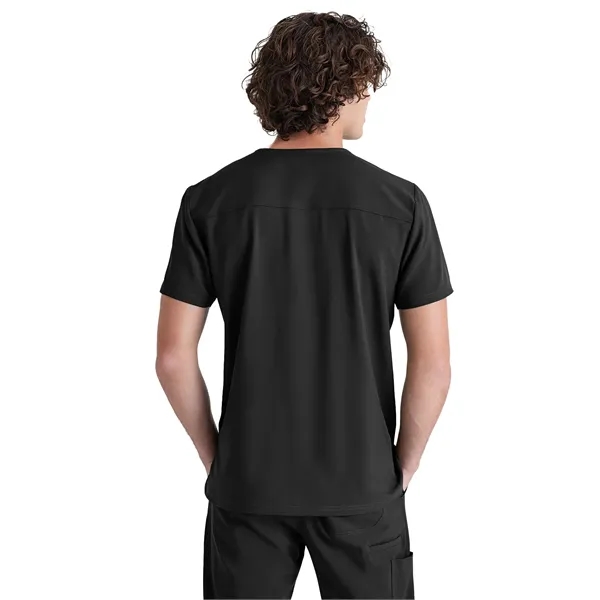 Grey's Anatomy Evolve Piped V-Neck Top... from ASI 86018 Scrub Authority / Uniform Stores