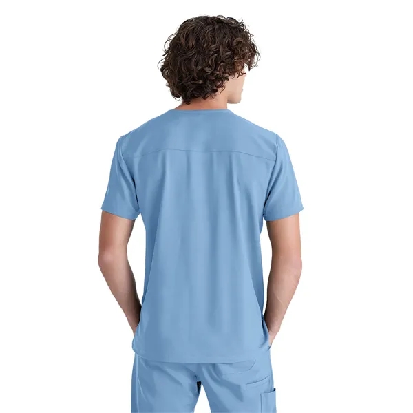 Grey's Anatomy Evolve Piped V-Neck Top... from ASI 86018 Scrub Authority / Uniform Stores
