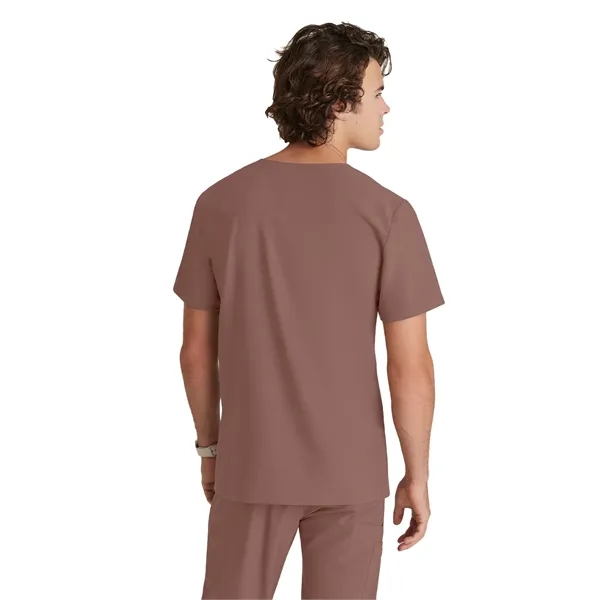 Grey's Anatomy Evolve Piped V-Neck Top... from ASI 86018 Scrub Authority / Uniform Stores