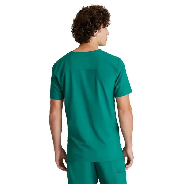 Grey's Anatomy Evolve Piped V-Neck Top... from ASI 86018 Scrub Authority / Uniform Stores