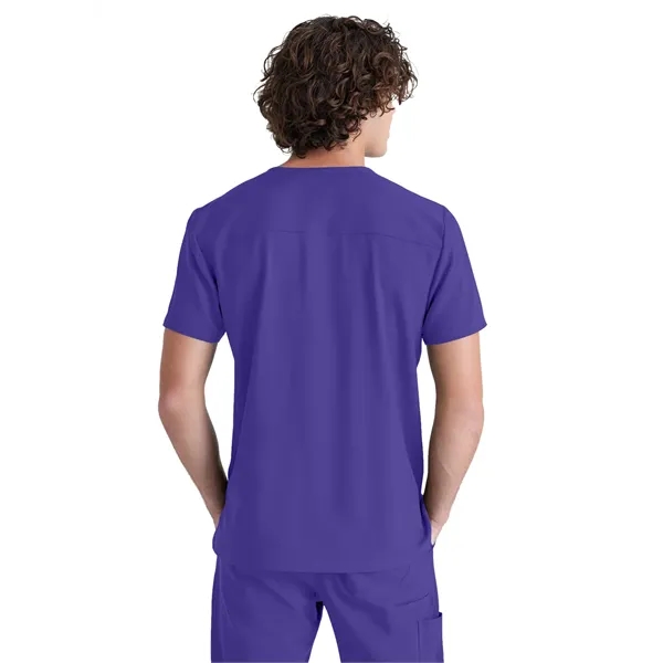 Grey's Anatomy Evolve Piped V-Neck Top... from ASI 86018 Scrub Authority / Uniform Stores