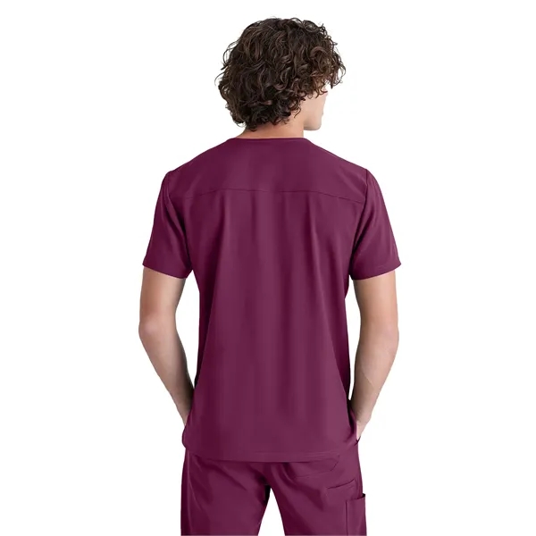 Grey's Anatomy Evolve Piped V-Neck Top... from ASI 86018 Scrub Authority / Uniform Stores