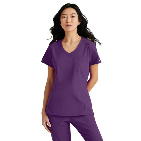 Skechers by Barco Women's Dignity Tuck-In Scrub Top... from ASI 86018 Scrub Authority / Uniform Stores