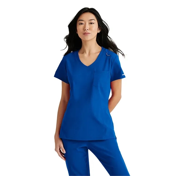 Skechers by Barco Women's Dignity Tuck-In Scrub Top... from ASI 86018 Scrub Authority / Uniform Stores