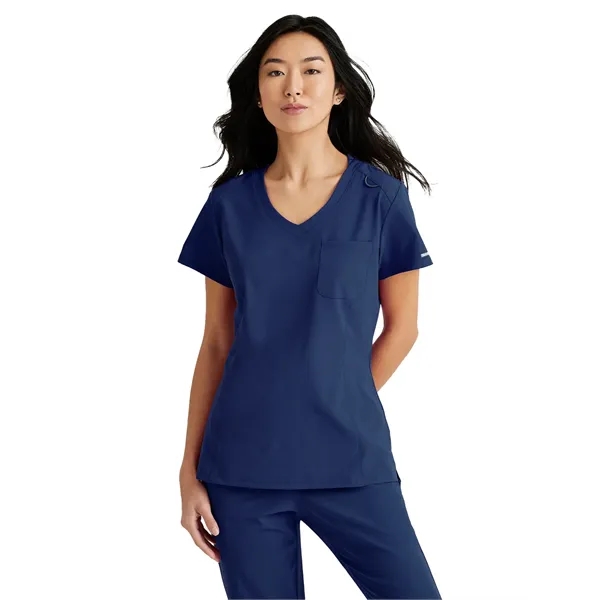 Skechers by Barco Women's Dignity Tuck-In Scrub Top... from ASI 86018 Scrub Authority / Uniform Stores