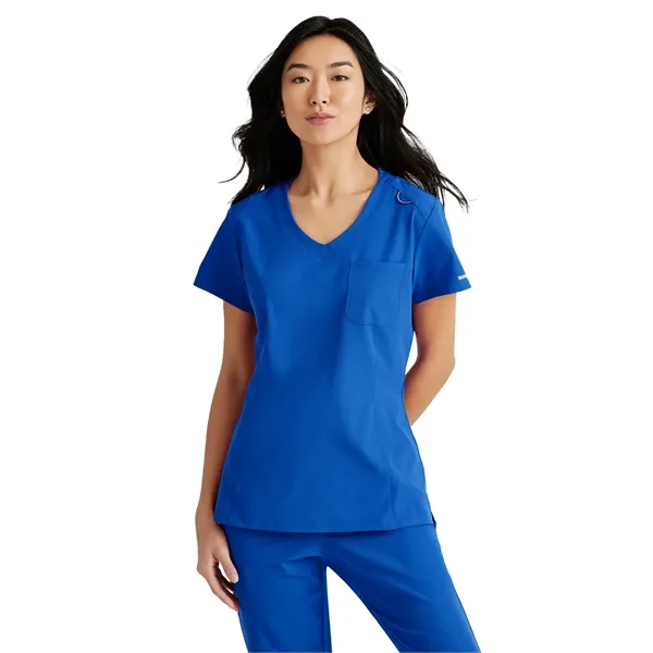 Skechers by Barco Women's Dignity Tuck-In Scrub Top... from ASI 86018 Scrub Authority / Uniform Stores