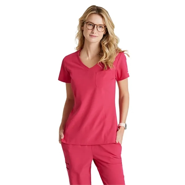 Skechers by Barco Women's Dignity Tuck-In Scrub Top... from ASI 86018 Scrub Authority / Uniform Stores