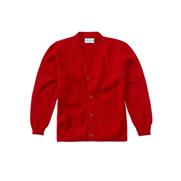 Classroom Uniforms Adult Unisex Cardigan Sweater... from ASI 86018 Scrub Authority / Uniform Stores