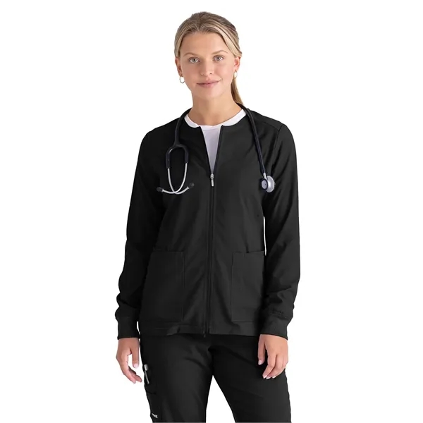 Barco Grey's Anatomy™ Stretch Gianna Warm-Up Jacket.... from ASI 86018 Scrub Authority / Uniform Stores