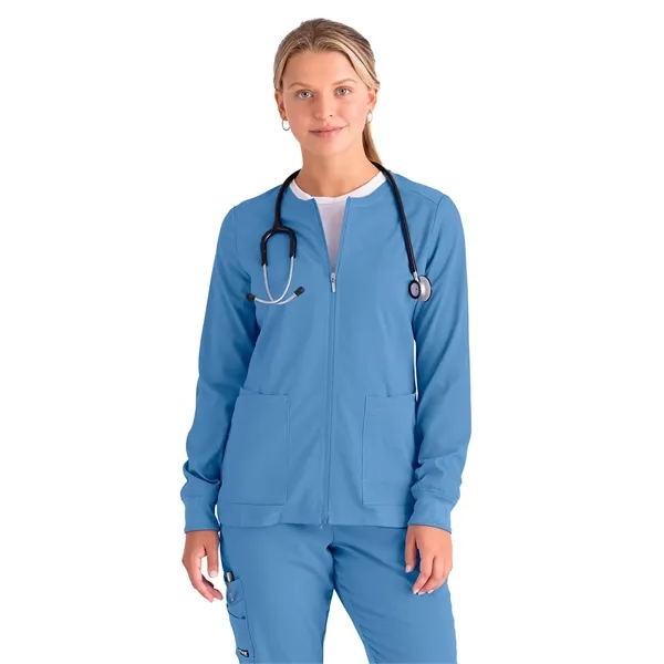 Barco Grey's Anatomy™ Stretch Gianna Warm-Up Jacket.... from ASI 86018 Scrub Authority / Uniform Stores