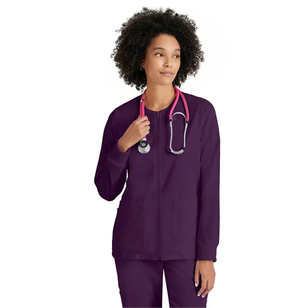 Barco Grey's Anatomy™ Stretch Gianna Warm-Up Jacket.... from ASI 86018 Scrub Authority / Uniform Stores