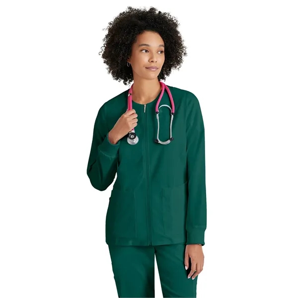 Barco Grey's Anatomy™ Stretch Gianna Warm-Up Jacket.... from ASI 86018 Scrub Authority / Uniform Stores