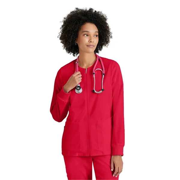 Barco Grey's Anatomy™ Stretch Gianna Warm-Up Jacket.... from ASI 86018 Scrub Authority / Uniform Stores