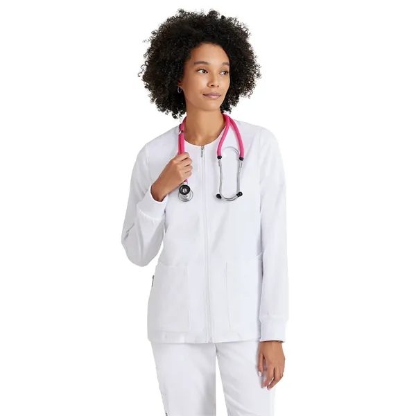 Barco Grey's Anatomy™ Stretch Gianna Warm-Up Jacket.... from ASI 86018 Scrub Authority / Uniform Stores
